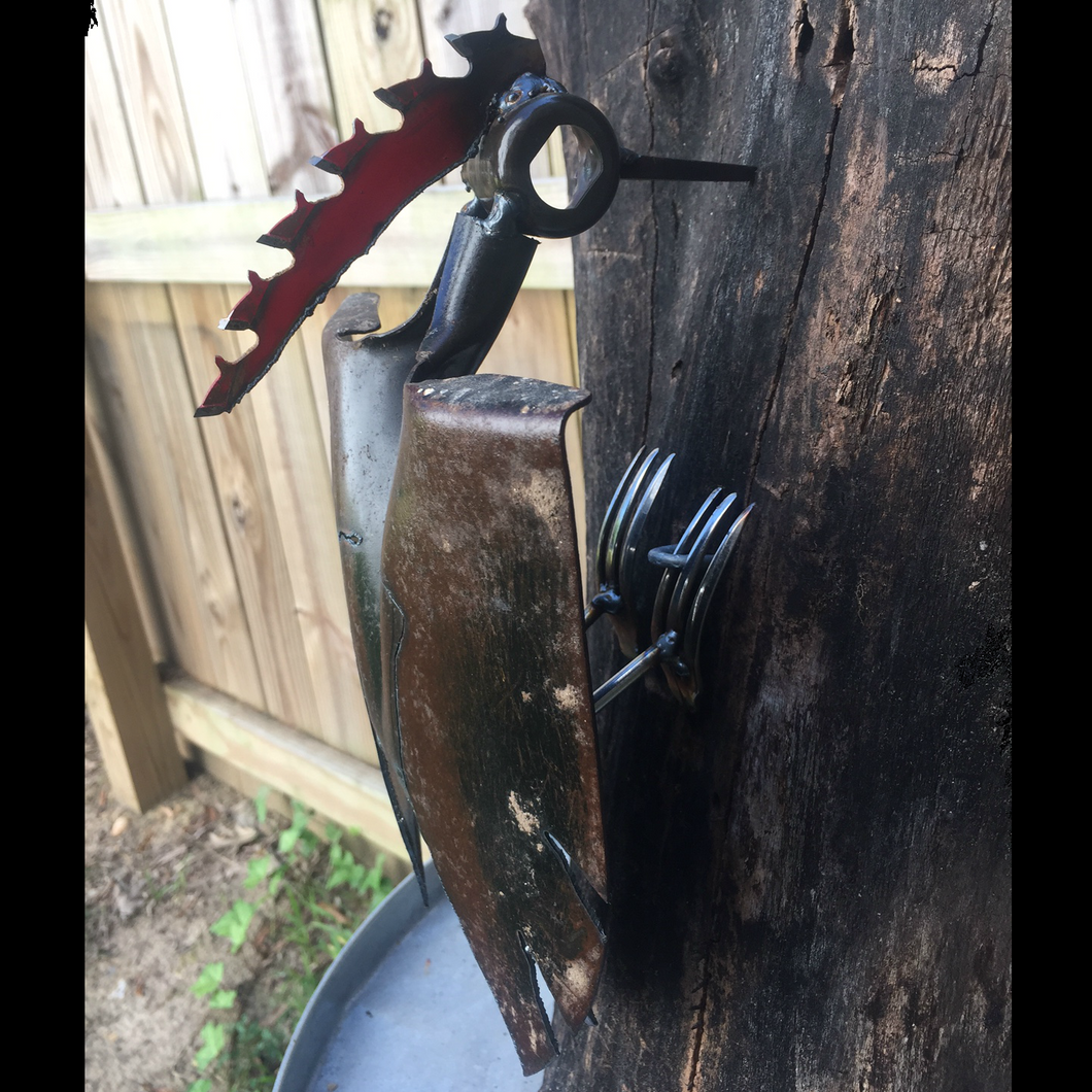 Scrap Metal Woodpecker - The Nine 4