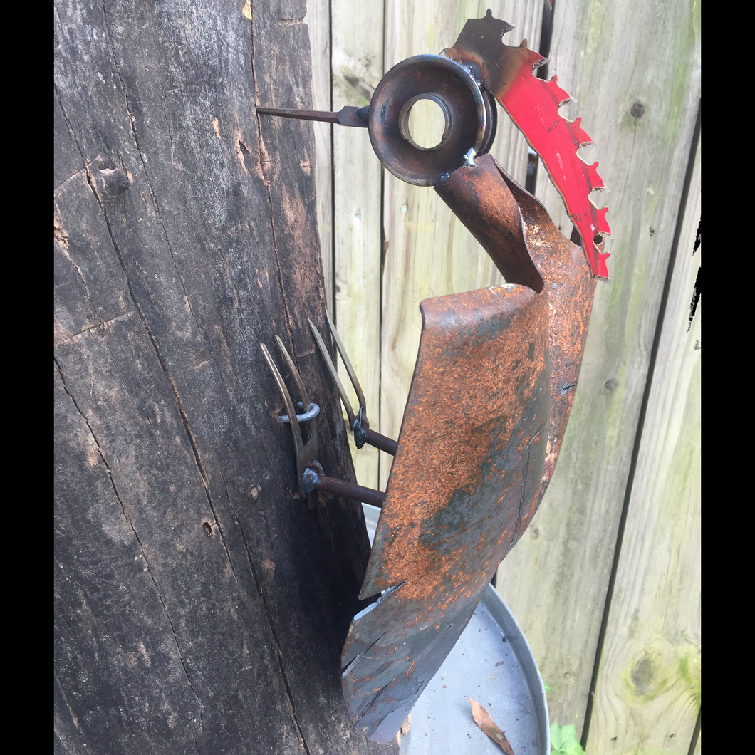 Scrap Metal Woodpecker - The Nine 4