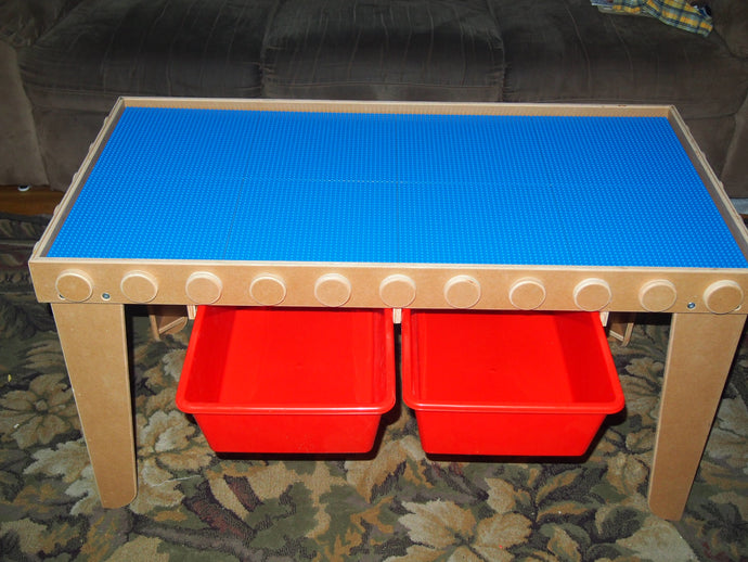 Custom Built Lego Table